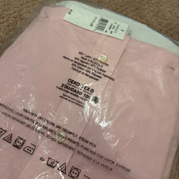 Arrow Van Heusen Regular Long Sleeve Button Down Size 17-17 1/2 34/35 New! - Picture 10 of 10